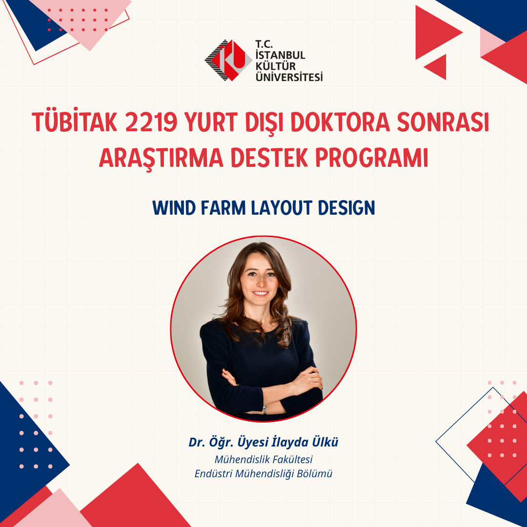 Dr. Öğr. Üyesi İlayda Ülkü’nün TÜBİTAK 2219 Başvurusu Kabul Edildi