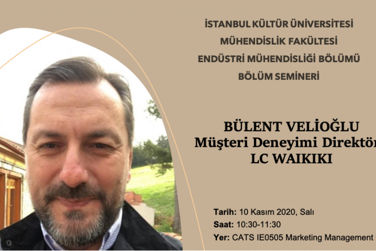 Endüstri Mühendisliği Bölümü “IE0505 Marketing Management” Dersi Semineri