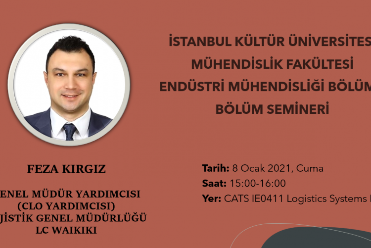 Endüstri Mühendisliği Bölüm Semineri