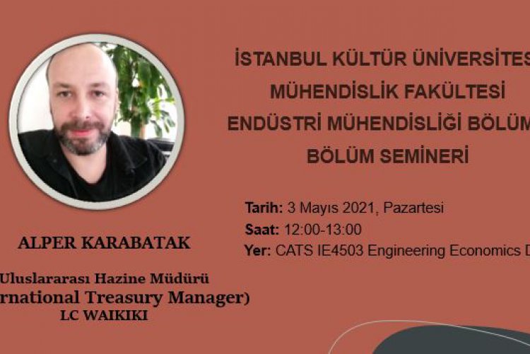 Endüstri Mühendisliği Bölüm Semineri