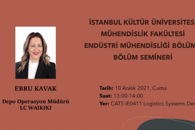 Endüstri Mühendisliği Bölüm Semineri