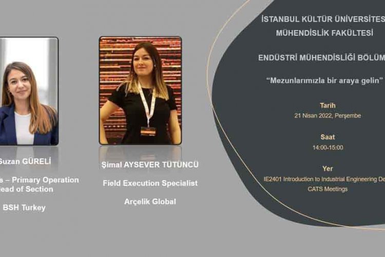 "Endüstri Mühendisliği Bölüm Semineri: Mezunlarımızla Bir Araya Gelin"