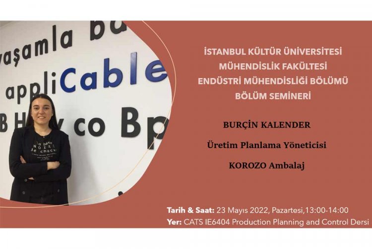 Endüstri Mühendisliği Bölüm Semineri